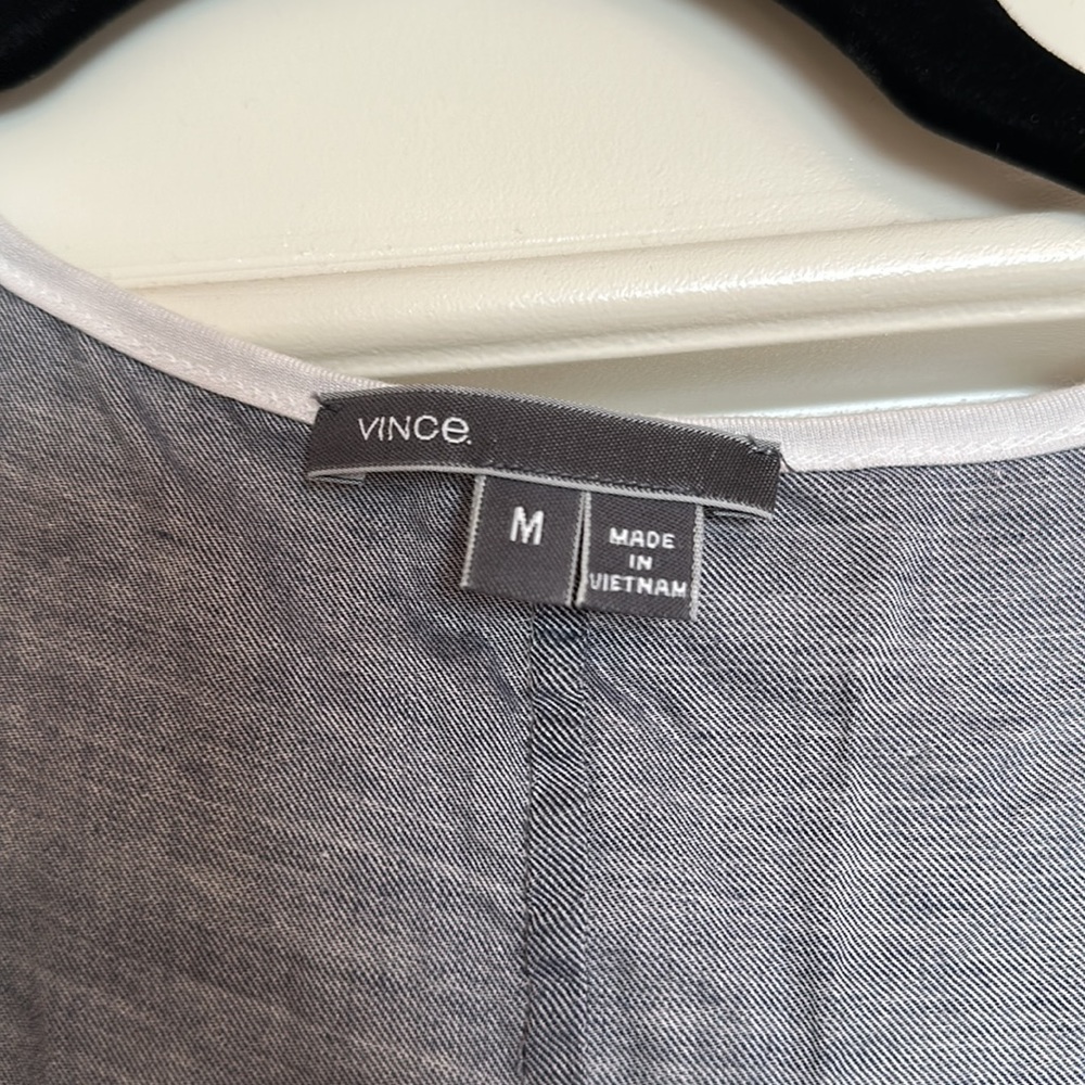 Vince White Racerback Tank - Picture 2 of 3